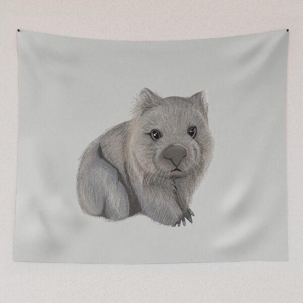 Item preview, Wandering Wombat designed and sold by SarahsArtAndCrafts.