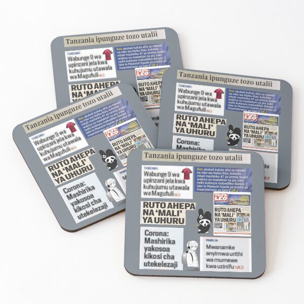 Item preview, Scribbles in Swahili Newspaper cutouts. designed and sold by Kimerley.