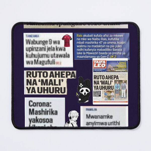 Item preview, Scribbles in Swahili Newspaper cutouts. designed and sold by Kimerley.