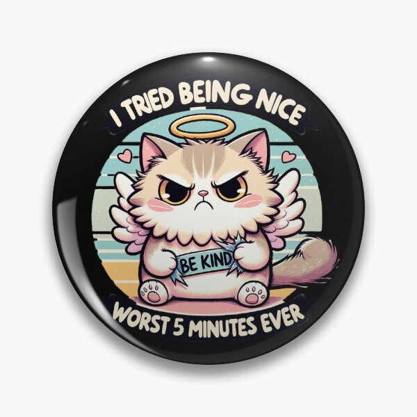 Artikelvorschau, Nett sein wird überbewertet - Grumpy Kitty mit Sarkasmus entworfen und verkauft von KZbubble.