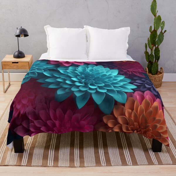 Item preview, Vibrant Floral Burst Pattern designed and sold by StyleTee11.
