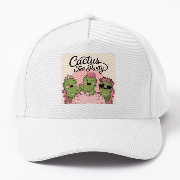 Vista previa del artículo con la obra «Fiesta del té de cactus», diseñado y vendido por Habet.