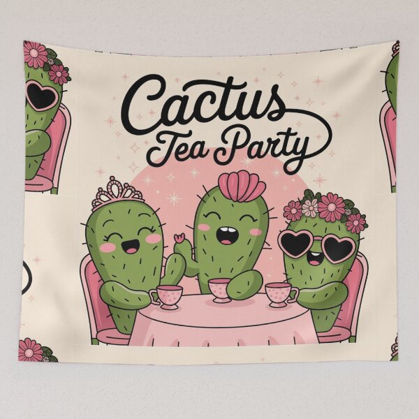 Item preview, Cactus Tea Party designed and sold by Habet.