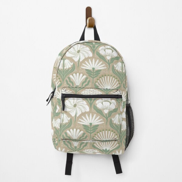 Item preview, Petal Imprints - Block Print Florals G-Rodeo Dust designed and sold by Carina Parry Studios.