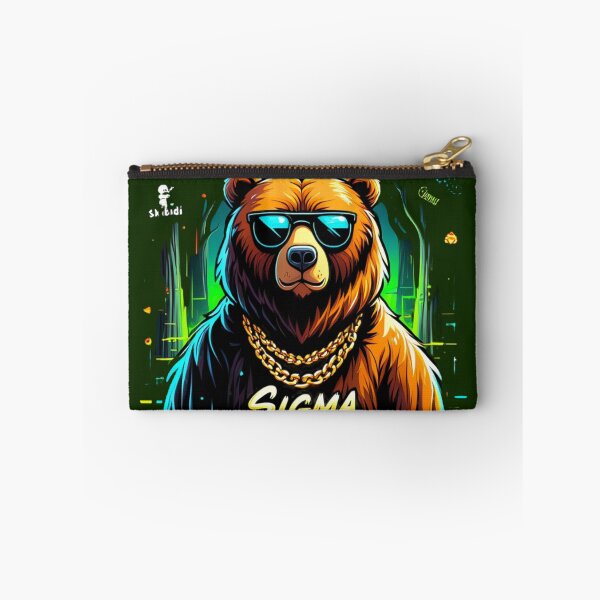 Item preview,  Bear Alpha Neon Sigma Grizzly designed and sold by BrightNook.