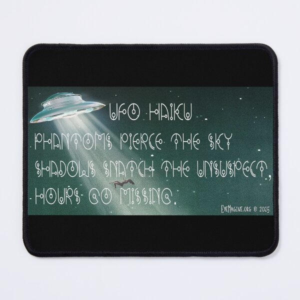 Item preview, UFO Haiku designed and sold by EyeMagined.