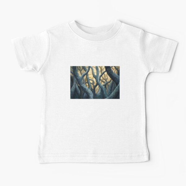 Item preview, Dark Fantasy Art: Twisted Whispering Forest designed and sold by bapupa.