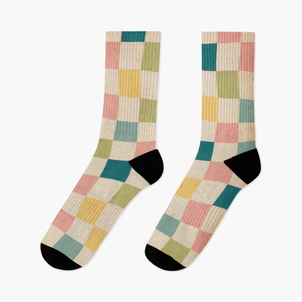 Item preview, Pastel Checkerboard designed and sold by Angry Swan Designs.