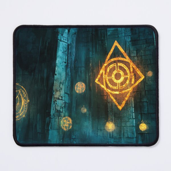 Item preview, Esotericism Art: Glowing Chamber Sigils designed and sold by bapupa.