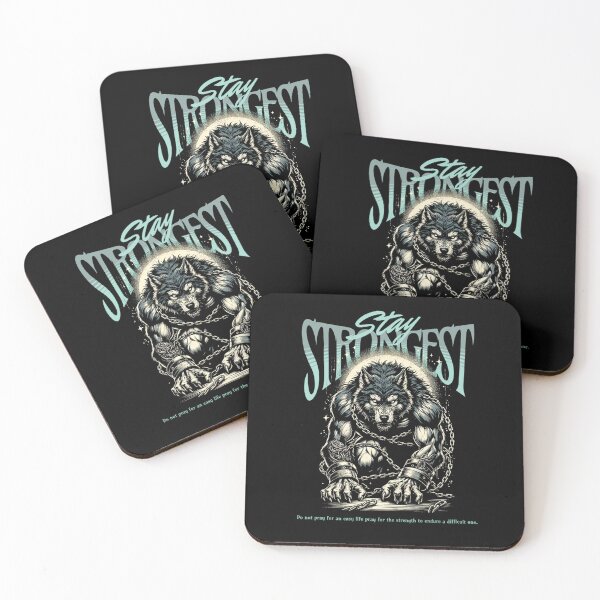 Item preview, Stay Strongest Motivational Graphic Design designed and sold by Lineesh Kumar.