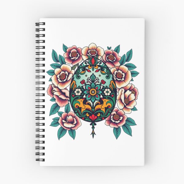 Item preview, Easter egg colored with flowers vintage,Happy Easter,Easter Day,easter illustration designed and sold by Expressions-Sel.