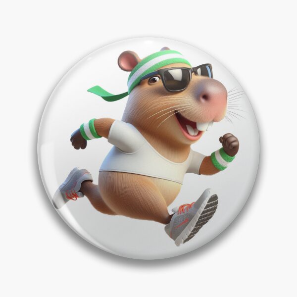 Item preview, Capivara atleta 1 designed and sold by Cassia Leandra.
