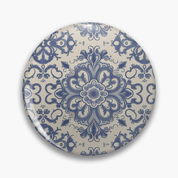 Item preview, Blue Chinoiserie designed and sold by Angry Swan Designs.