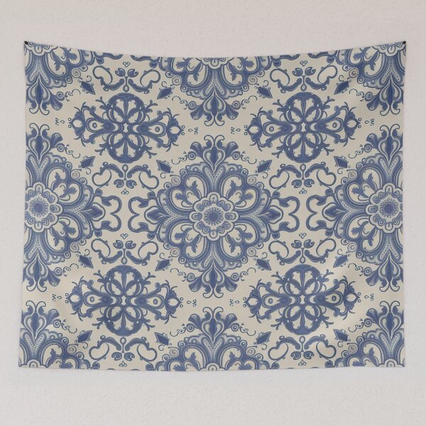 Item preview, Blue Chinoiserie designed and sold by Angry Swan Designs.
