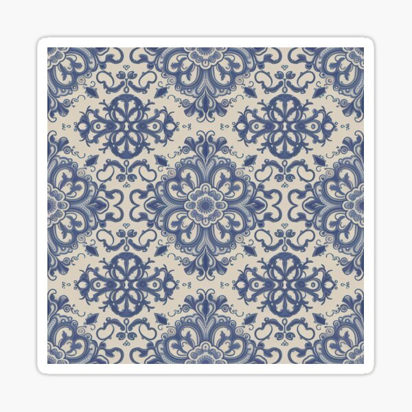 Item preview, Blue Chinoiserie designed and sold by Angry Swan Designs.
