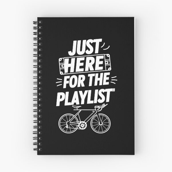 Item preview, Just Here For The Playlist Indoor Cycling designed and sold by DomTeesHaven.