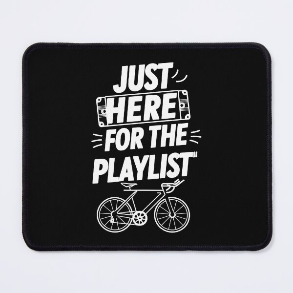 Item preview, Just Here For The Playlist Indoor Cycling designed and sold by DomTeesHaven.
