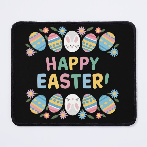 Item preview, easter colorful happy easter with eggs,Happy Easter,Easter Humor,Easter Day, easter design designed and sold by Expressions-Sel.
