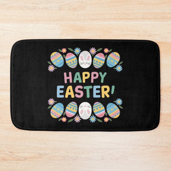 Item preview, easter colorful happy easter with eggs,Happy Easter,Easter Humor,Easter Day, easter design designed and sold by Expressions-Sel.