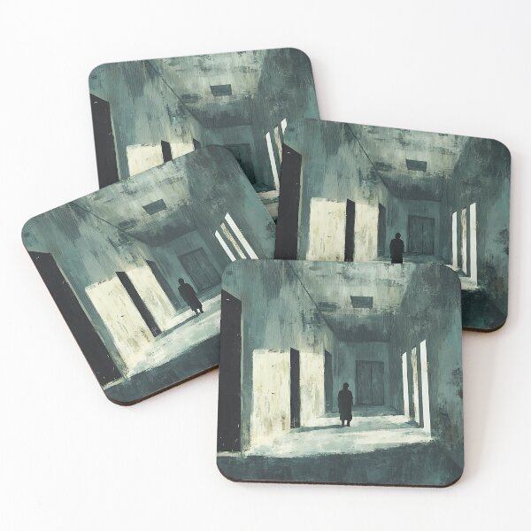 Item preview, Horror Art: Shadowy Corridor Lurker designed and sold by bapupa.