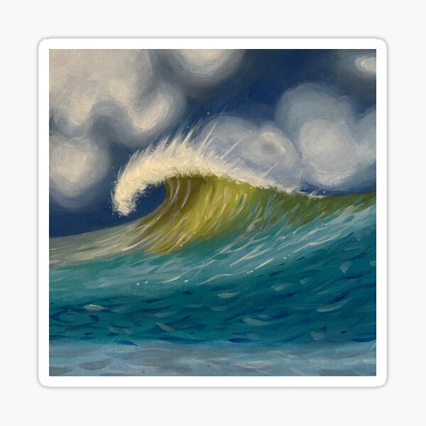 Item preview, Stormy wave designed and sold by Gajla.