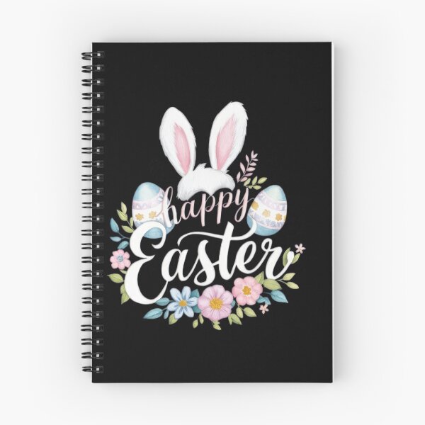 Item preview, funny easter Happy Easter with ears and flowers,Happy Easter,Easter Humor,Easter Day,funny easter design designed and sold by Expressions-Sel.