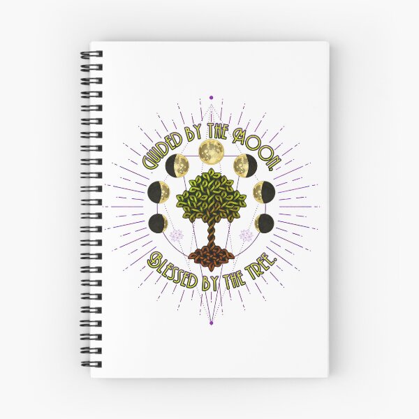 Item preview, Guided By The Moon, Blessed By The Tree designed and sold by TheMoonlightShop.