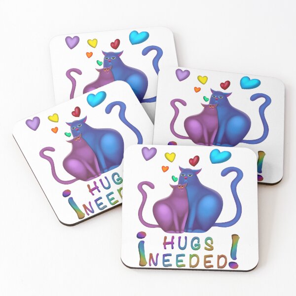 Item preview, Hugs Needed: Rainbow Cat Love designed and sold by Elizarfa.