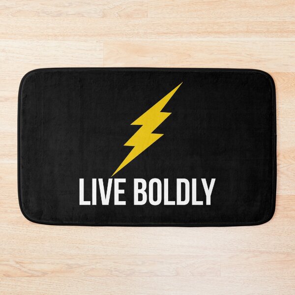 Item preview, Live Boldly - white designed and sold by VasInd.