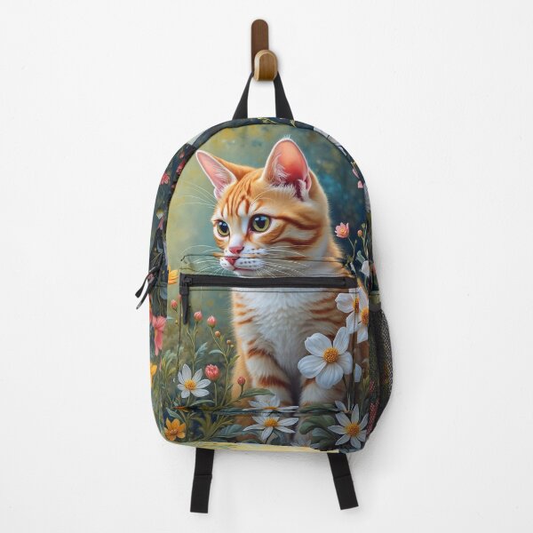 Item preview, Cat Among Wildflowers designed and sold by m-y-A-I-A-R-T-.