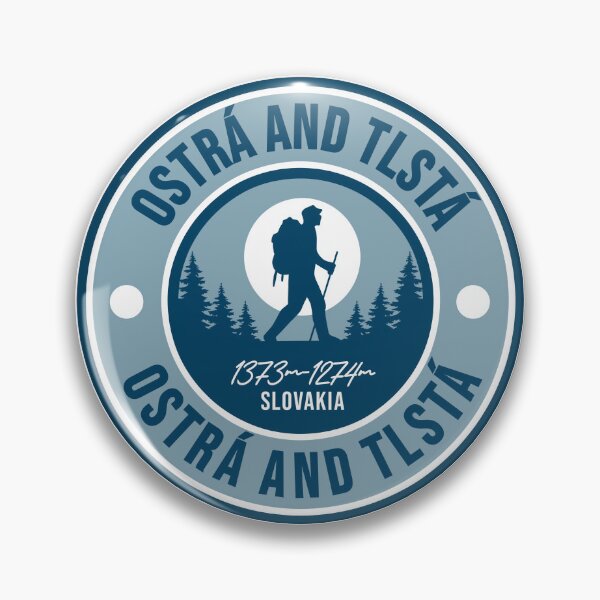 Item preview, Ostrá y Tlstá Eslovaquia Alpinismo Senderismo Trekking designed and sold by TravelsOfJamie.