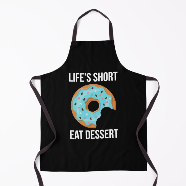 Item preview, Life's Short Eat Dessert - white designed and sold by VasInd.