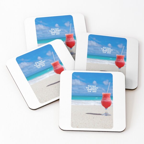 Item preview, Tropical White Sand Beach with Starfish and Shells #1 – Perfect Design for Beach Lovers and Nature-Inspired Accessories designed and sold by knalpot-design.