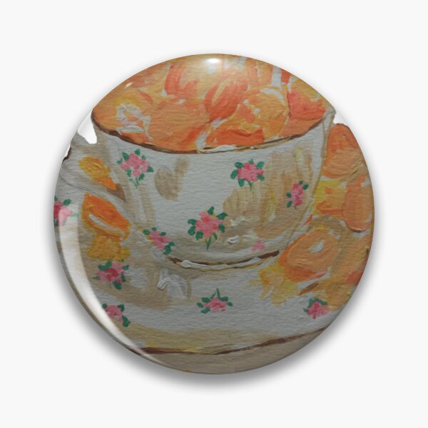 Artikelvorschau, Eine altmodische Teetasse mit Süßigkeiten im Stanzstil entworfen und verkauft von FamilyTeaTime.