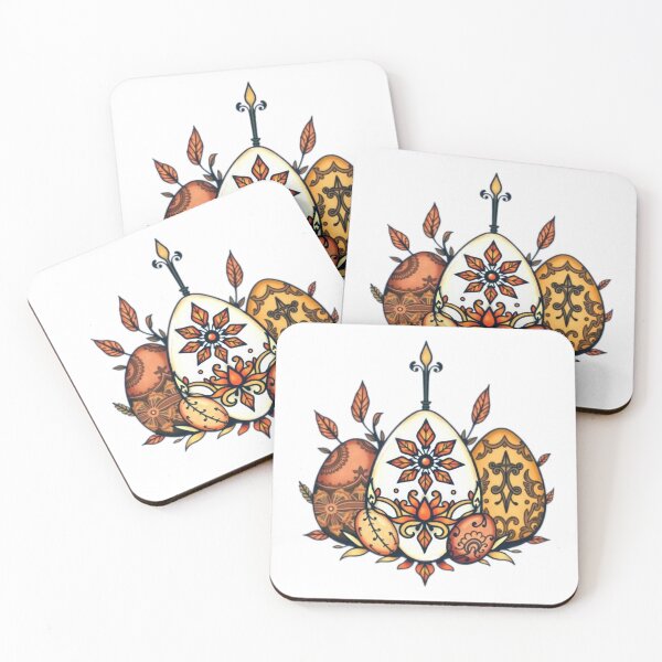 Item preview, easter eggs colorful vintage tatto floral,Happy Easter,Easter Day,easter illustration designed and sold by Expressions-Sel.