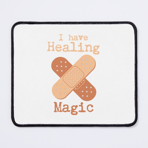 Item preview, I have healing magic with sticking plasters designed and sold by jazzydevil.