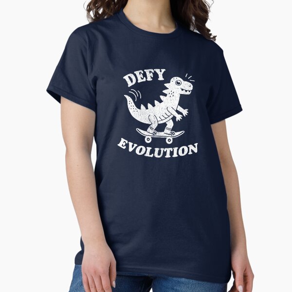 Item preview, T-Rex Dinosaur on a Skateboard designed and sold by AntiqueImages.