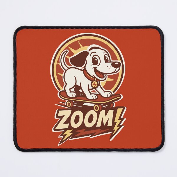 Item preview, Dog on a Skateboard Goes Zoom! designed and sold by AntiqueImages.