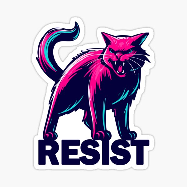 Artikel-Vorschau von Katze widerstehen, designt und verkauft von KilkennyCat Art.