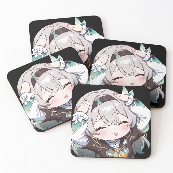 Artikelvorschau, Firefly Niedlicher Chibi Honkai Star Rail Meme Hotaru Ver06 Firefly Star Rail Sticker entworfen und verkauft von ItemWaifuArt.