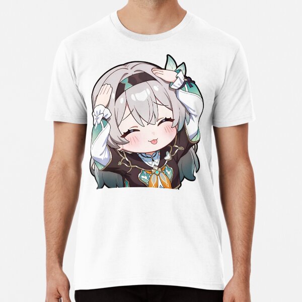 Item preview, Firefly Cute Chibi honkai star rail Meme Hotaru Ver06 Firefly Star Rail Sticker designed and sold by ItemWaifuArt.