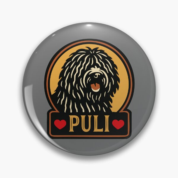 Item preview, I Love Puli Hungarian Sheepdogs designed and sold by AntiqueImages.