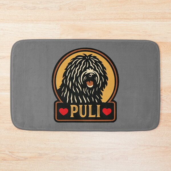 Item preview, I Love Puli Hungarian Sheepdogs designed and sold by AntiqueImages.