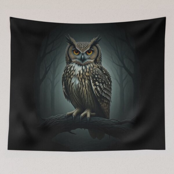 Item preview, Night owl designed and sold by Attic-Junk.