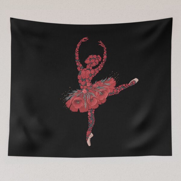 Item preview, Girls Ballet Recitals Ballerina Floral Dance Practice  designed and sold by clothesy7.