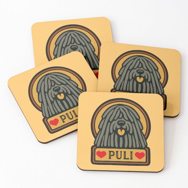 Item preview, Puli Hungarian Herding Dog  designed and sold by AntiqueImages.