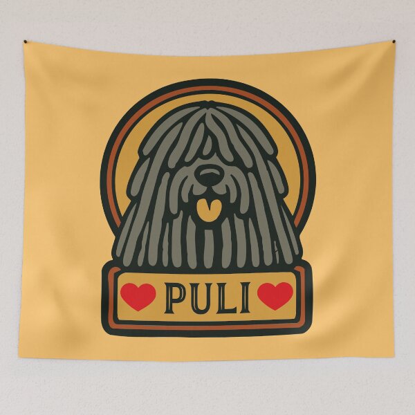 Item preview, Puli Hungarian Herding Dog  designed and sold by AntiqueImages.