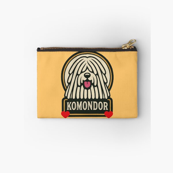 Item preview, Komondor Hungarian Sheepdog Mop Dog with Dreads designed and sold by AntiqueImages.