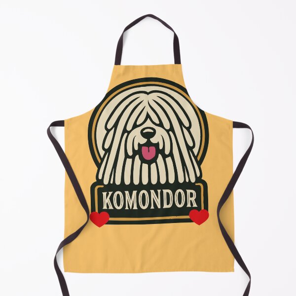 Item preview, Komondor Hungarian Sheepdog Mop Dog with Dreads designed and sold by AntiqueImages.