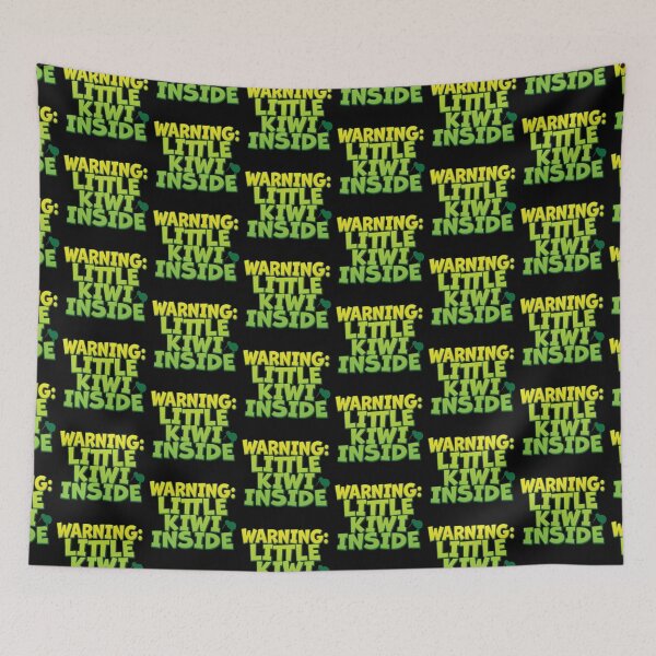 Item preview, Warning little kiwi inside (New Zealand baby design) designed and sold by jazzydevil.